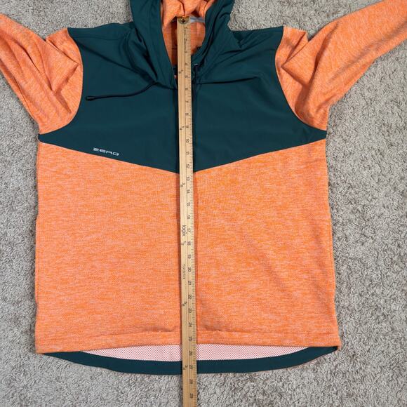 Zero Restriction Tyson Hoodie Men's Medium Orange Performance Golf Outdoor - Picture 7 of 10